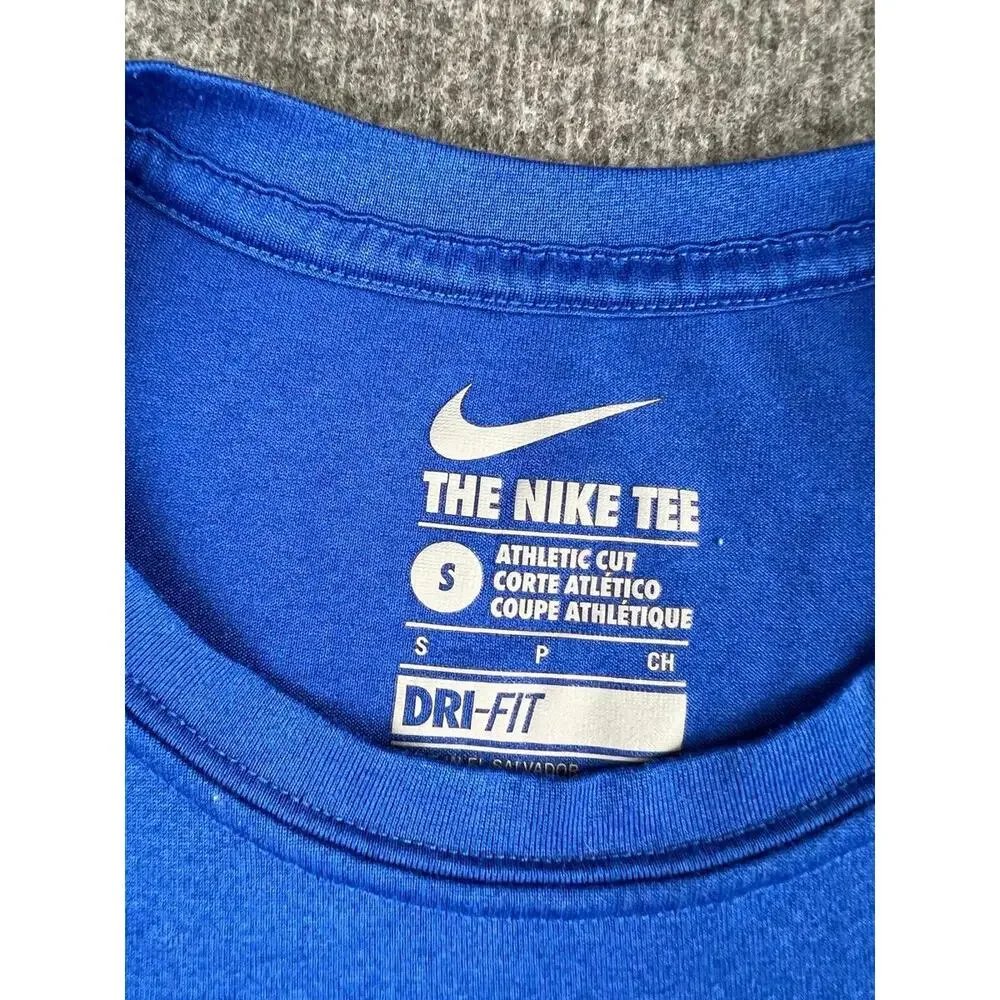 Nike‎ Lady Wildcats Blue Long Sleeve Dri-Fit Athletic Tee Size Small